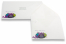 Julkortskuvert - Julkulor färgade | PIT Packaging.se | Kuvertland