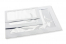 Panorama fönsterkuvert - 160 gram - crystal clear fönster | PIT Packaging.se | Kuvertland