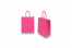 Papperspåsar med snurrade handtag - cerise rosa, 180 x 80 x 220 mm, 90 gr | PIT Packaging.se | Kuvertland