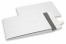 Kilade fickkuvert V-botten - Vita | PIT Packaging.se | Kuvertland