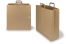 Papperspåsar med platta handtag - bruna, 450 x 170 x 480 mm  | PIT Packaging.se | Kuvertland