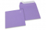 Lila färgade kuvert av papper - 160 x 160 mm | PIT Packaging.se | Kuvertland