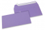 Lila färgade kuvert av papper - 110 x 220 mm | PIT Packaging.se | Kuvertland