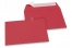 Röda färgade kuvert av papper - 114 x 162 mm | PIT Packaging.se | Kuvertland