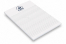Tryckta anteckningsblock - exempel med linjer | PIT Packaging.se | Kuvertland