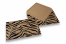 Kuvert med djurtryck - Brunt kraftpapper, svart, tigertryck | PIT Packaging.se | Kuvertland