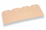 Pappetiketter - Brun 35 x 70 mm | PIT Packaging.se | Kuvertland
