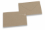 Bruna kuvert i återvunnet papper - 82 x 110 mm | PIT Packaging.se | Kuvertland