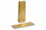 Färgade papperspåsar med stadig botten - guld 80 x 50 x 250 mm, 250 gram | PIT Packaging.se | Kuvertland