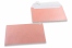Babyrosa färgade pärlemor kuvert - 114 x 162 mm | PIT Packaging.se | Kuvertland