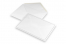 Kuvert till begravningskort - Vita + enkel ram, 156 x 220 mm | PIT Packaging.se | Kuvertland