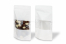 Zippåsar av kraftpapper med fönster - vit, 160 x 270 x 80 mm, 750 ml | PIT Packaging.se | Kuvertland