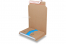 Bokomslag - linda inpackningen runt boken - brun | PIT Packaging.se | Kuvertland