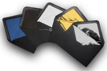 Fodrade svarta kuvert | PIT Packaging.se | Kuvertland