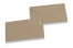 Bruna kuvert i återvunnet papper - 62 x 98 mm | PIT Packaging.se | Kuvertland