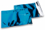 Färgade metalliska foliekuvert blåa - 162 x 229 mm | PIT Packaging.se | Kuvertland