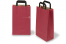 Papperspåsar med platta handtag - röda, 220 x 105 x 360 mm | PIT Packaging.se | Kuvertland