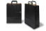 Papperspåsar med platta handtag - svarta, 320 x 140 x 420 mm | PIT Packaging.se | Kuvertland
