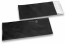 Svarta färgade foliekuvert i matt metall - 110 x 220 mm | PIT Packaging.se | Kuvertland