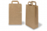 Papperspåsar med platta handtag - bruna, 220 x 105 x 360 mm | PIT Packaging.se | Kuvertland