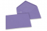 Färgade kuvert till gratulationskort - lila, 133 x 184 mm | PIT Packaging.se | Kuvertland