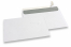 Vita kuvert, 156 x 220 mm (EA5), 90 gram, förseglingsremsa, vikt vardera ca. 7 g.  | PIT Packaging.se | Kuvertland