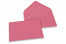 Färgade kuvert till gratulationskort - rosa, 133 x 184 mm | PIT Packaging.se | Kuvertland