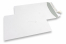Vita kuvert, 220 x 312 mm (EA4), 120 gram, gummerad stängning | PIT Packaging.se | Kuvertland