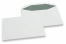 Vita kuvert, 156 x 220 mm (EA5), 90 gram, gummerad stängning, vikt vardera ca. 7 g.  | PIT Packaging.se | Kuvertland
