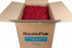 Strimlat papper SizzlePak - Mörkröd (10 kg), 80 gsm papper | PIT Packaging.se | Kuvertland