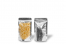 Ståpåsar metalliska transparenta - silverfärgad metallisk, 110 x 185 x 70 mm - 250 ml | PIT Packaging.se | Kuvertland