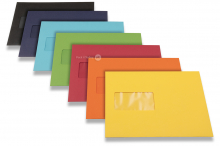 Färgade fönsterkuvert | PIT Packaging.se | Kuvertland