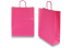 Papperspåsar med snurrade handtag - cerise rosa, 320 x 120 x 410 mm, 100 gr | PIT Packaging.se | Kuvertland