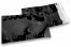 Färgade metalliska foliekuvert svarta - 162 x 229 mm | PIT Packaging.se | Kuvertland