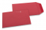 Färgade fickkuvert - Röda, 85 x 125 mm | PIT Packaging.se | Kuvertland
