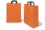 Papperspåsar med platta handtag - orangea, 320 x 140 x 420 mm | PIT Packaging.se | Kuvertland
