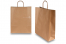 Papperspåsar med snurrade handtag - bronsfärgad, 320 x 120 x 410 mm, 100 gr | PIT Packaging.se | Kuvertland