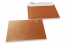 Koppar färgade pärlemor kuvert - 162 x 229 mm | PIT Packaging.se | Kuvertland