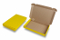 Brevpack med topplock - gul | PIT Packaging.se | Kuvertland