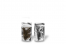 Ståpåsar metalliska transparenta - silverfärgad metallisk, 85 x 145 x 50 mm - 100 ml | PIT Packaging.se | Kuvertland