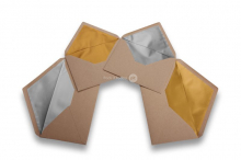 Fodrade kuvert i kraftpapper | PIT Packaging.se | Kuvertland