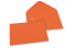 Färgade kuvert till gratulationskort- orangea, 133 x 184 mm | PIT Packaging.se | Kuvertland