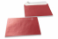 Röda färgade pärlemor kuvert - 162 x 229 mm | PIT Packaging.se | Kuvertland