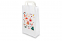 Julpåsar i papper vit – Julmotiv