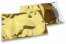 Färgade metalliska foliekuvert guldfärgade - 162 x 229 mm | PIT Packaging.se | Kuvertland