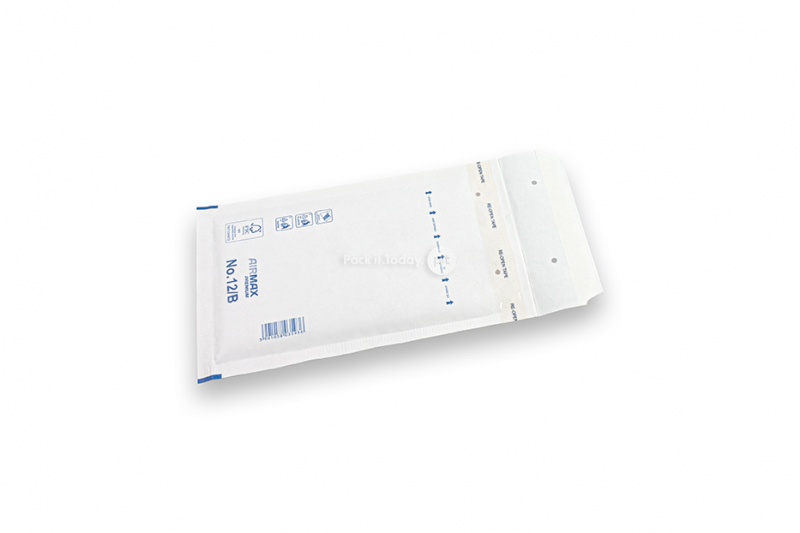 Vita bubbelpåsar (80g) - 120 x 215 mm