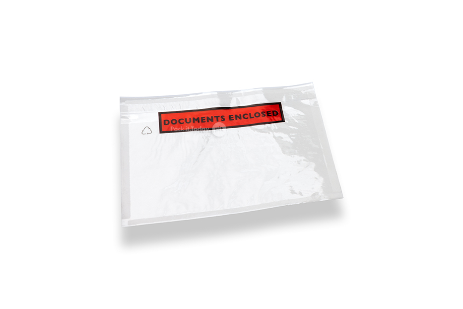 Packsedelskuvert med utskrift - A6, 122 x 165 mm