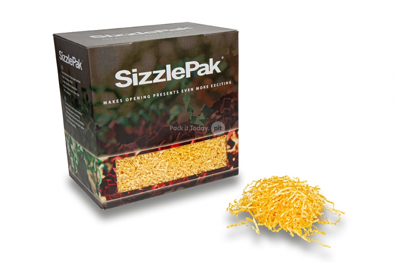 Strimlat papper SizzlePak - Krämfärgad (1.25 kg), 80 gsm papper