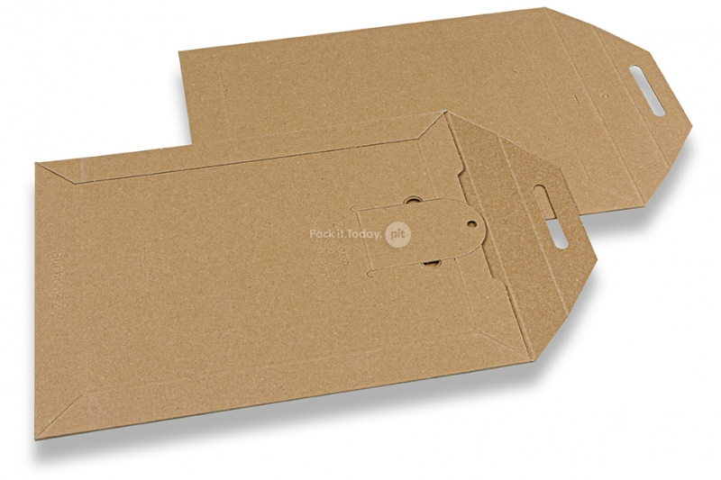 Återförslutningsbara kartongkuvert  - 215 x 270 mm