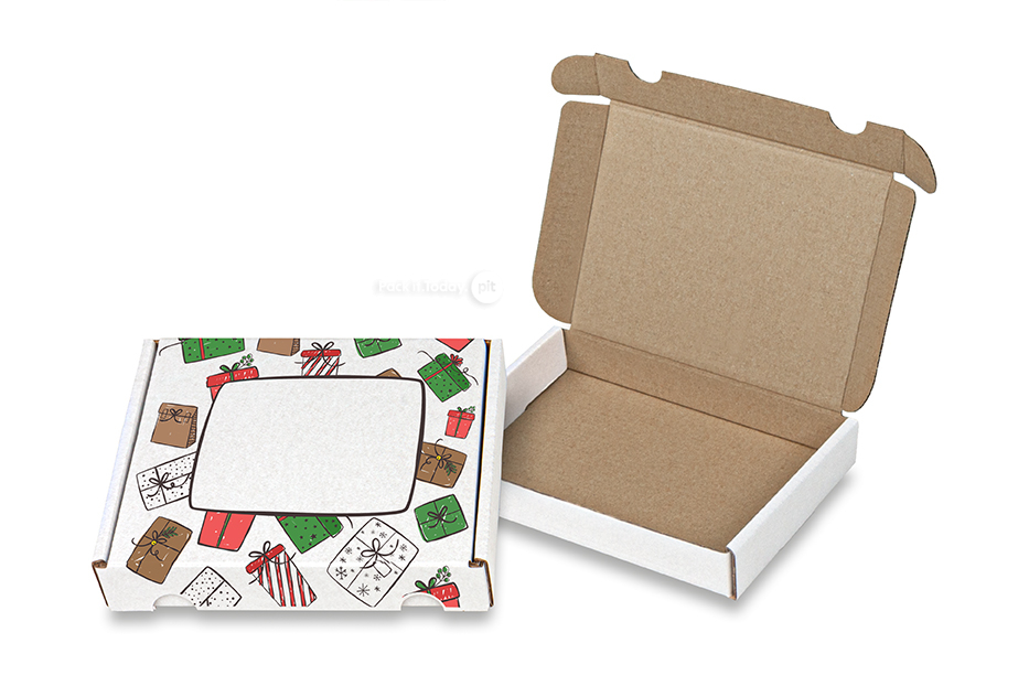 Brevpack med julmotiv - Gåvor - 160 x 120 x 25 mm